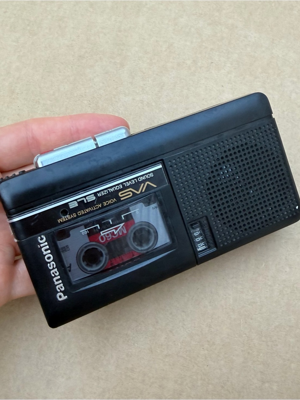 Vintage Panasonic RN-122 Microcassette Recorder VAS SLE Made in Japan